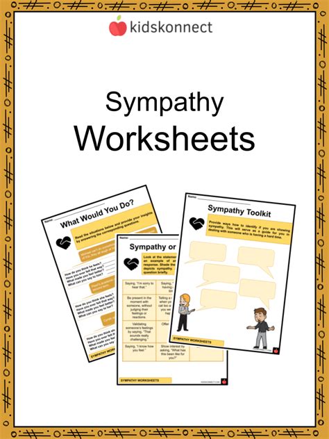 Sympathy Worksheets And Facts Etymology Showing Sympathy Examples