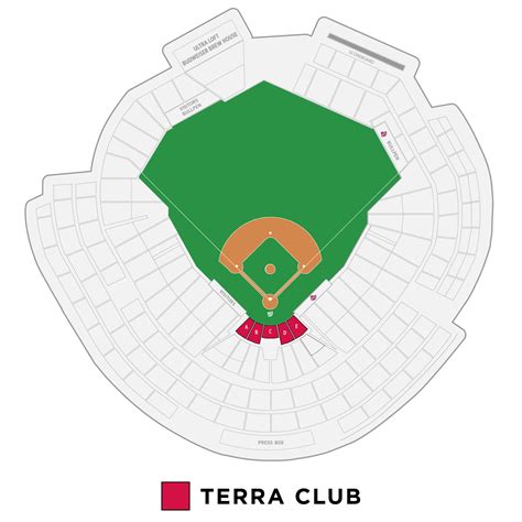 Nationals Park Seating Map With Rows Awesome Home