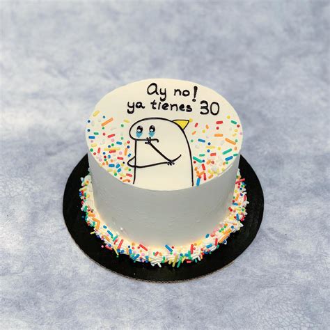 Torta Flork ¡ay No Ya Tienes 30 😢 Pastelería Cocolimon