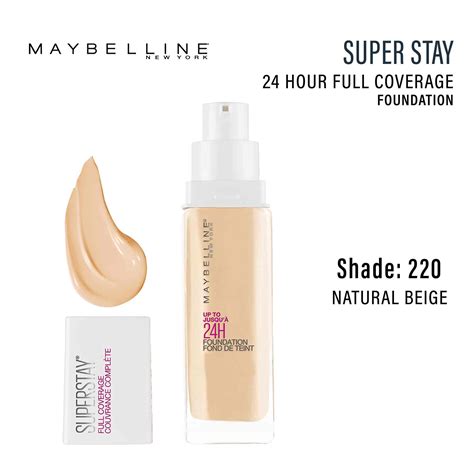 Maybelline Superstay Hour Full Coverage Foundation