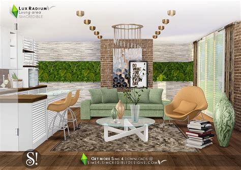 Simcredible Lux Radium Living Room By Simcredibledesigns