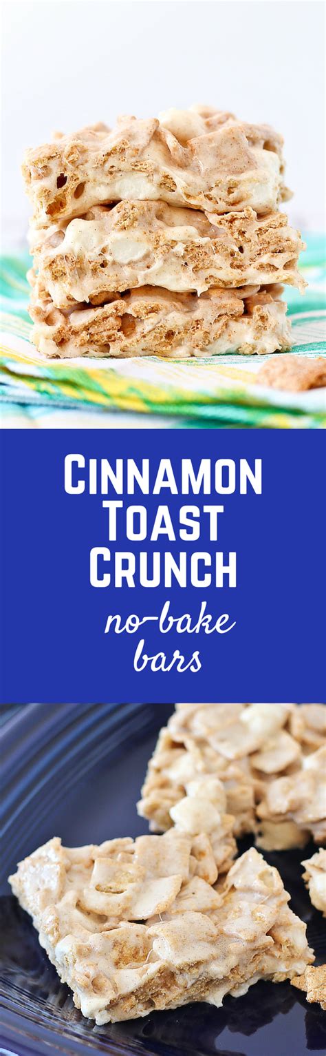 Cinnamon Toast Crunch Bars Cinnamon Toast Crunch No Bake Bars