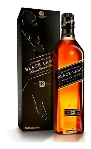 Whisky Johnnie Walker Black Label Ml Mercadolibre