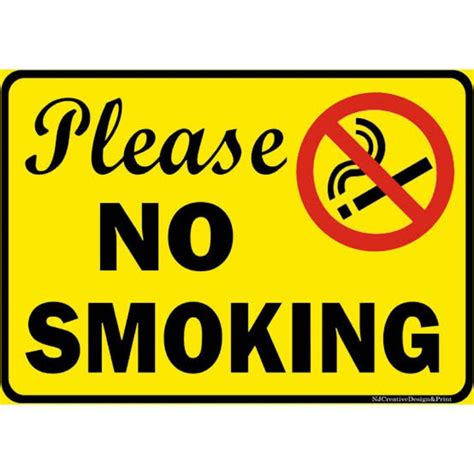 Please No Smoking Signage Shopee Philippines