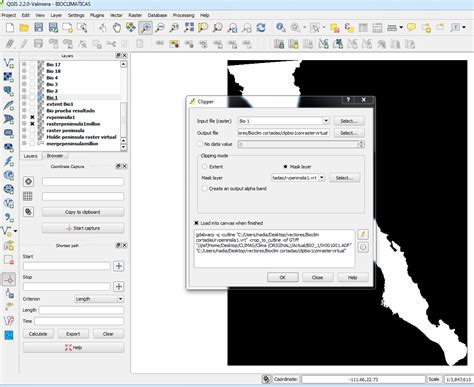 Gis How To Clip A Raster With A Mask In Qgis Math Solves Everything
