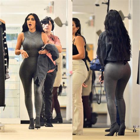 Gray Legging Outfit Kim Kardashian Photos Kim Kardashian Celebs