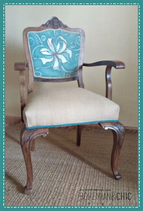 Fabricado con estructura metálica y asiento y respaldo tapizado en tela. Cómo hacer tu propia tela para tapizar | Sillas tapizadas ...