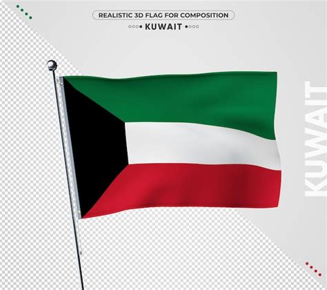 Premium Psd Oman Flag With Realistic Texture