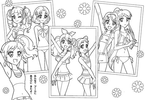 Aikatsu Coloring Pages