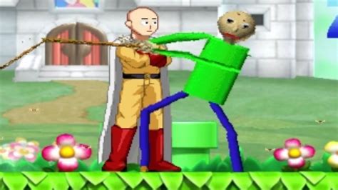 Saitama Vs Baldi Funny Gaming Youtube