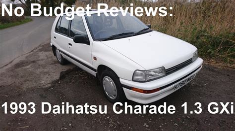 No Budget Reviews Daihatsu Charade Gxi G G Lloyd