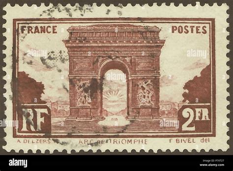 Sello De Francia 1931 Estampilla Conmemorativa De La Cuestión