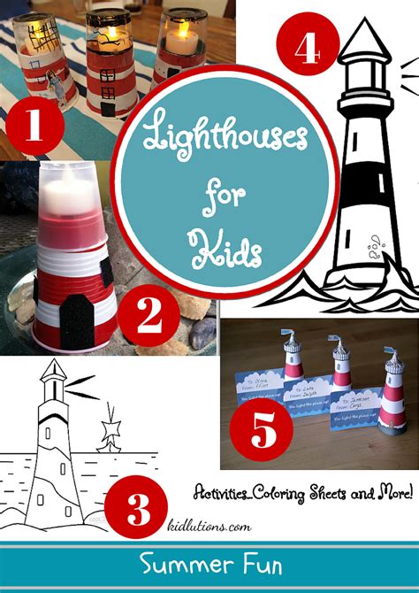 Lighthouse Crafts And Activities For Kids