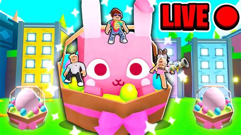 Pet Simulator X Easter Update Live Giveaways And Huge Easter Dominus