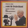 LUEBKE HEINRICH redet fuer deutschland - Vinyltom