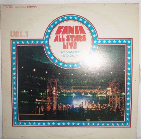Fania All Stars ‎ Live At Yankee Stadium Vol 1 Lp Hecho En Venez