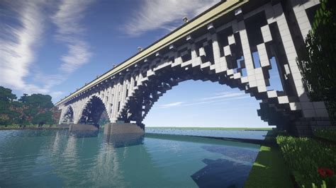 Truss Arch Bridge Minecraft Map