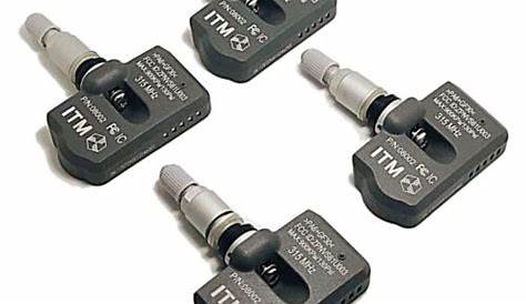 Automotive Parts & Accessories 4 TPMS Tire Pressure Sensors Replacement