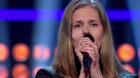 The Voice Norway Audition Anette Askvik A Sky Full Of Stars Youtube