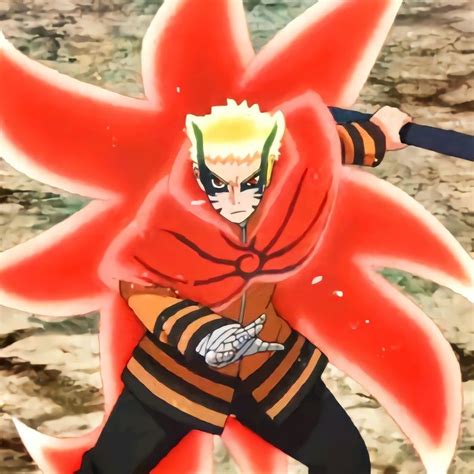 Naruto Uzumaki Baryon Mode Icon Anime Icons Boruto Ep217 Naruto