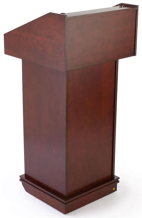 Wood Podium Converts To Tabletop