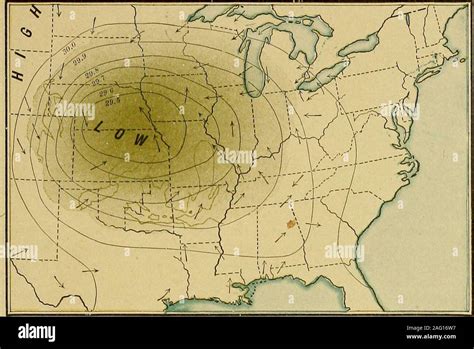 Barometric Pressure Map Map Hi Res Stock Photography And Images Alamy