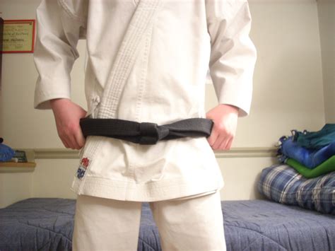 How To Tie A Karate Belt Steps Instructables Chegospl