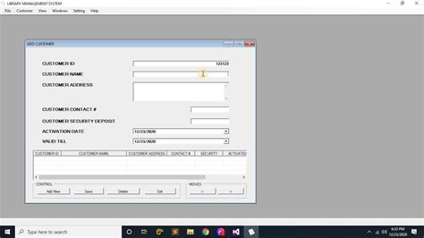 Library Management System Project In Vb Net With Source Code 2019
