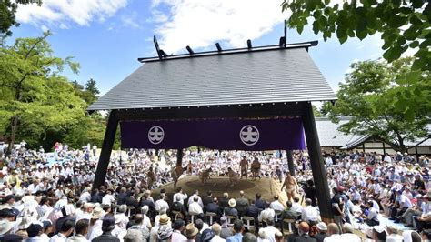 Learn More About Sumo Ring Yahiko Jinja Shrine Niigata Find47
