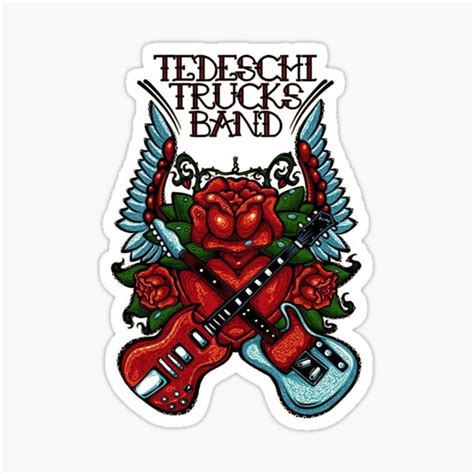 Tedeschi Trucks Band 7 Sticker For Sale By Lofthus99ldj Redbubble