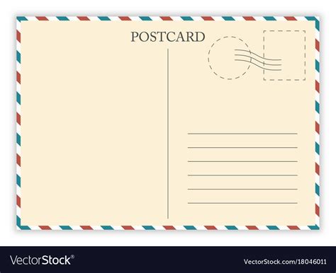 Postcard Mailing Template Printable Word Searches