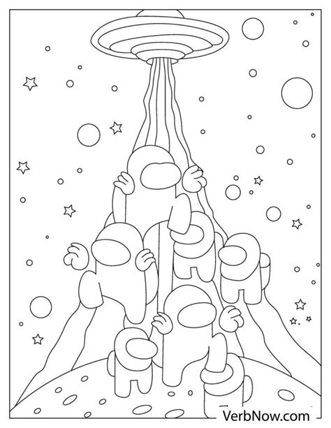 Free Among Us Coloring Pages And Book For Download Printable Pdf Verbnow