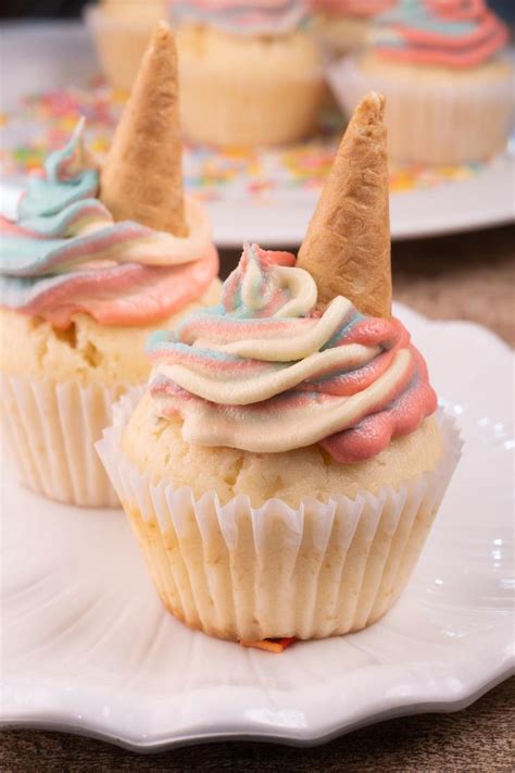 Easy Unicorn Cupcakes Kids Party Food Kid Bam