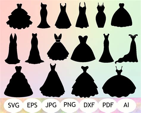 27+ Free Wedding Dress Svg Cut Files Pictures - CorelDRAW Graphics