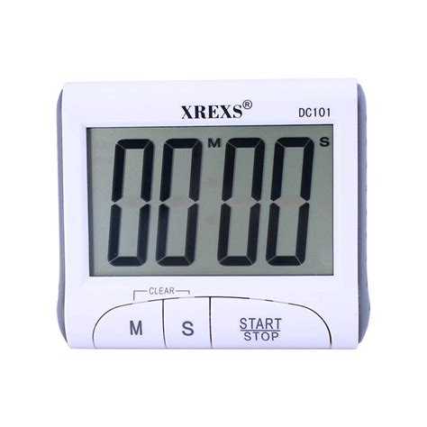 Xrexs Digital Kitchen Timer Magnetic Countdown Up Cooking Timer Clock