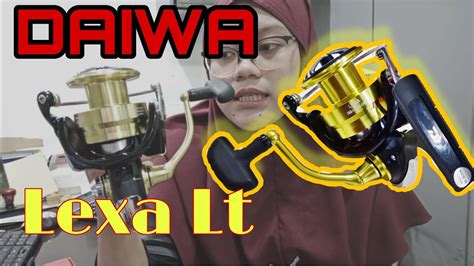 Review Reel Daiwa Lexa Lt D Cxh Youtube