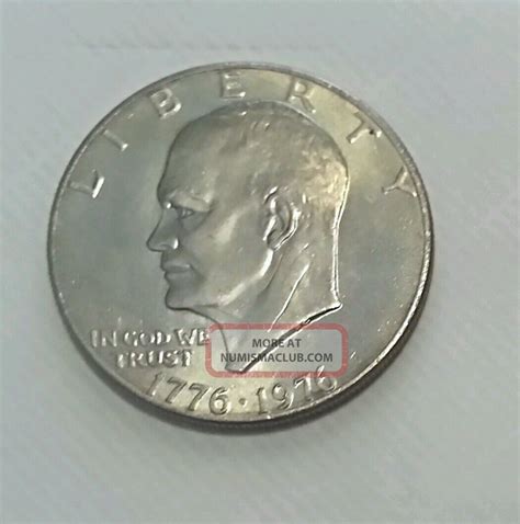 1776 1976 Eisenhower Bicentennial Dollar