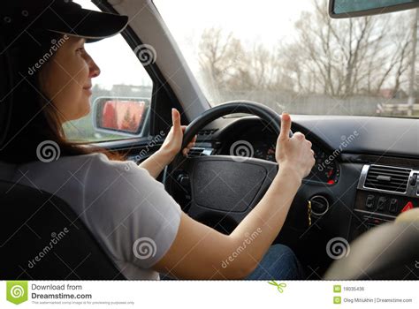Related posts of anatomy of the back organs anatomical quadrants. Happy Woman Driving Car Inside Royalty Free Stock Image ...