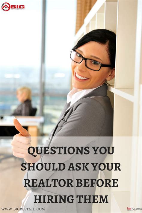 a list of questions that you should ask your realtor or real estate agent before you hire them
