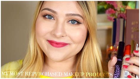My Most Repurchased Makeup Products Youtube