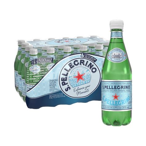 S Pellegrino Sparkling Natural Mineral Water 405 6 Fl Oz 24 Pack