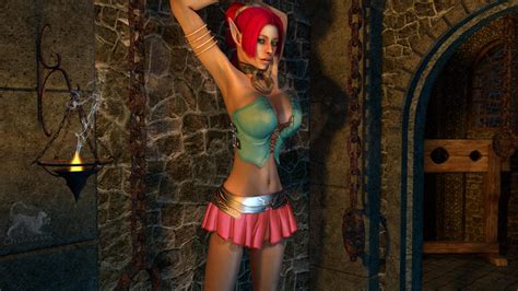 Busty Elves In Peril All Chained Up By Chimera On Deviantart