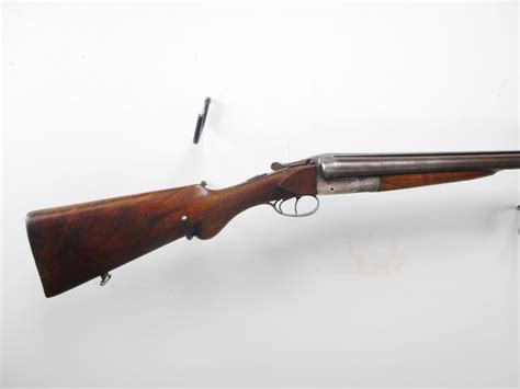 Belgian Model Sxs Shotgun Caliber 12 Ga X 2 34