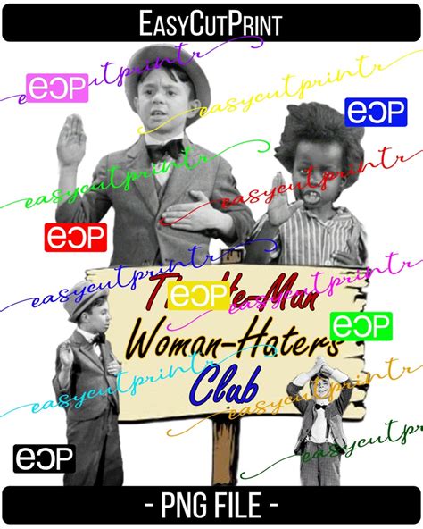 He Man Women Haters Club Little Rascals High Resolution Etsy