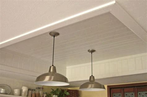 Fluorescent Kitchen Ceiling Light Fixtures Box Fixture Ideas For