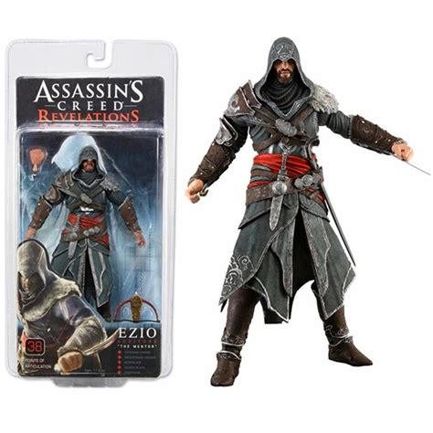 Action Figure Assassino Ezio Auditore Da Firenze O Mentor Assassins