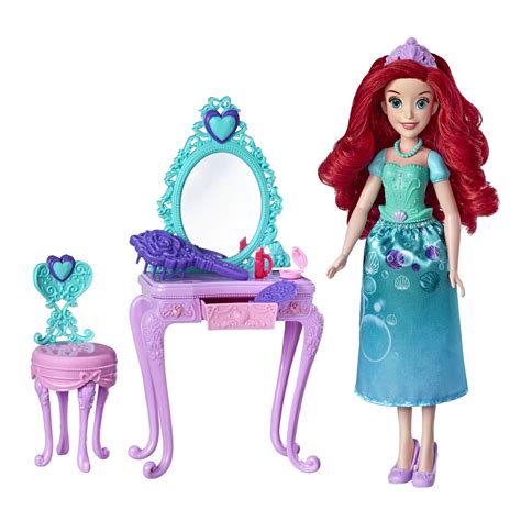 Disney Princess Ariels Royal Vanity Doll Playset For Kids Ages 3 And