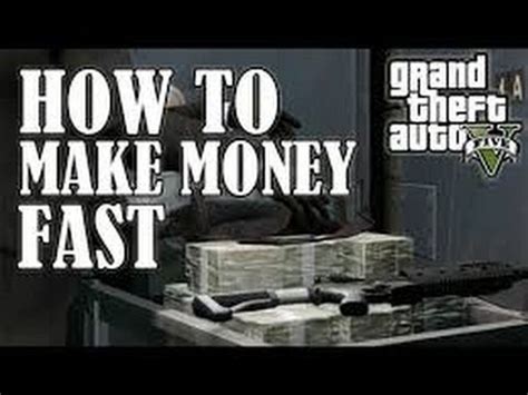 If you're looking for gta 5 cheat codes, unfortunately, we have some bad news for you. GTA 5 Online - How to make Money fast and Rank up fast! (3 Quick ways) ($100,000 per/hr) - YouTube
