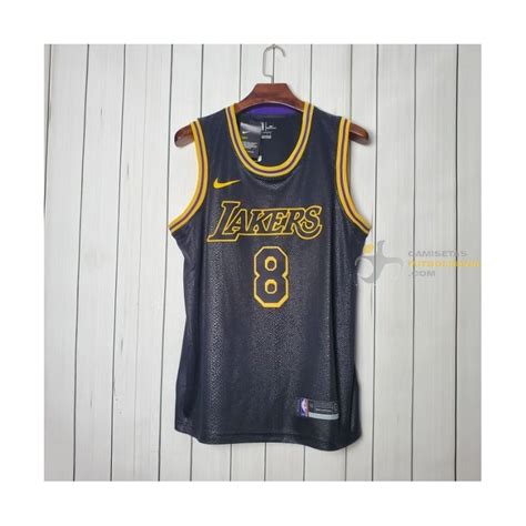 Los angeles lakers, minneapolis lakers. Camiseta NBA Kobe Bryant 8 Los Angeles Lakers Negra 2020-2021
