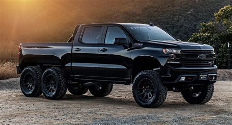 Hennessey Gives Chevy Silverado Extra Pair Of Wheels Calls It The